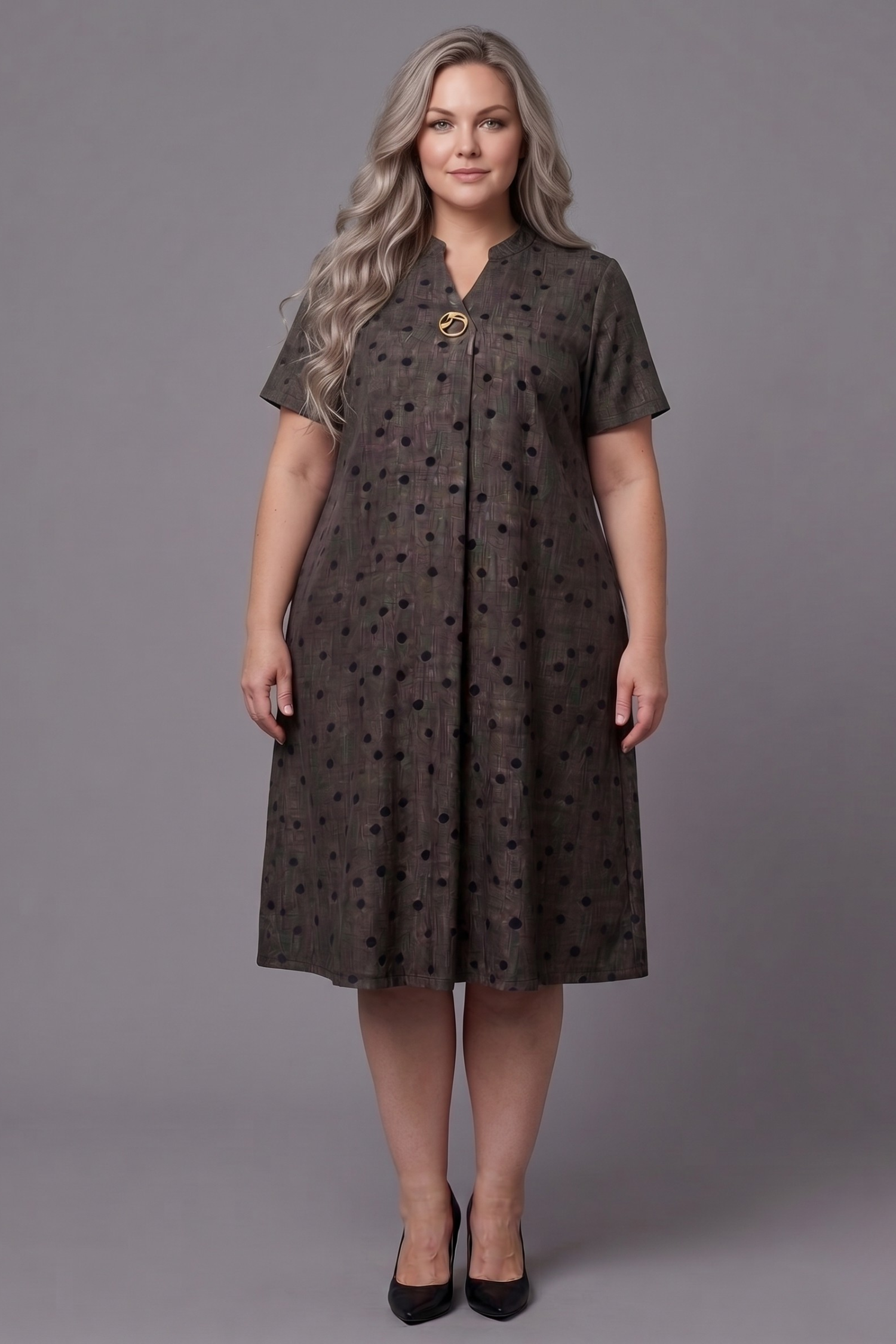 Ina | Polkadot jurk