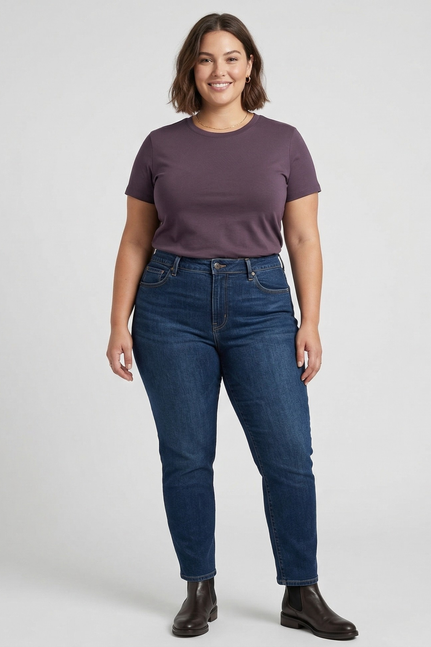 Impeach | Luxe katoen shirt - ronde hals