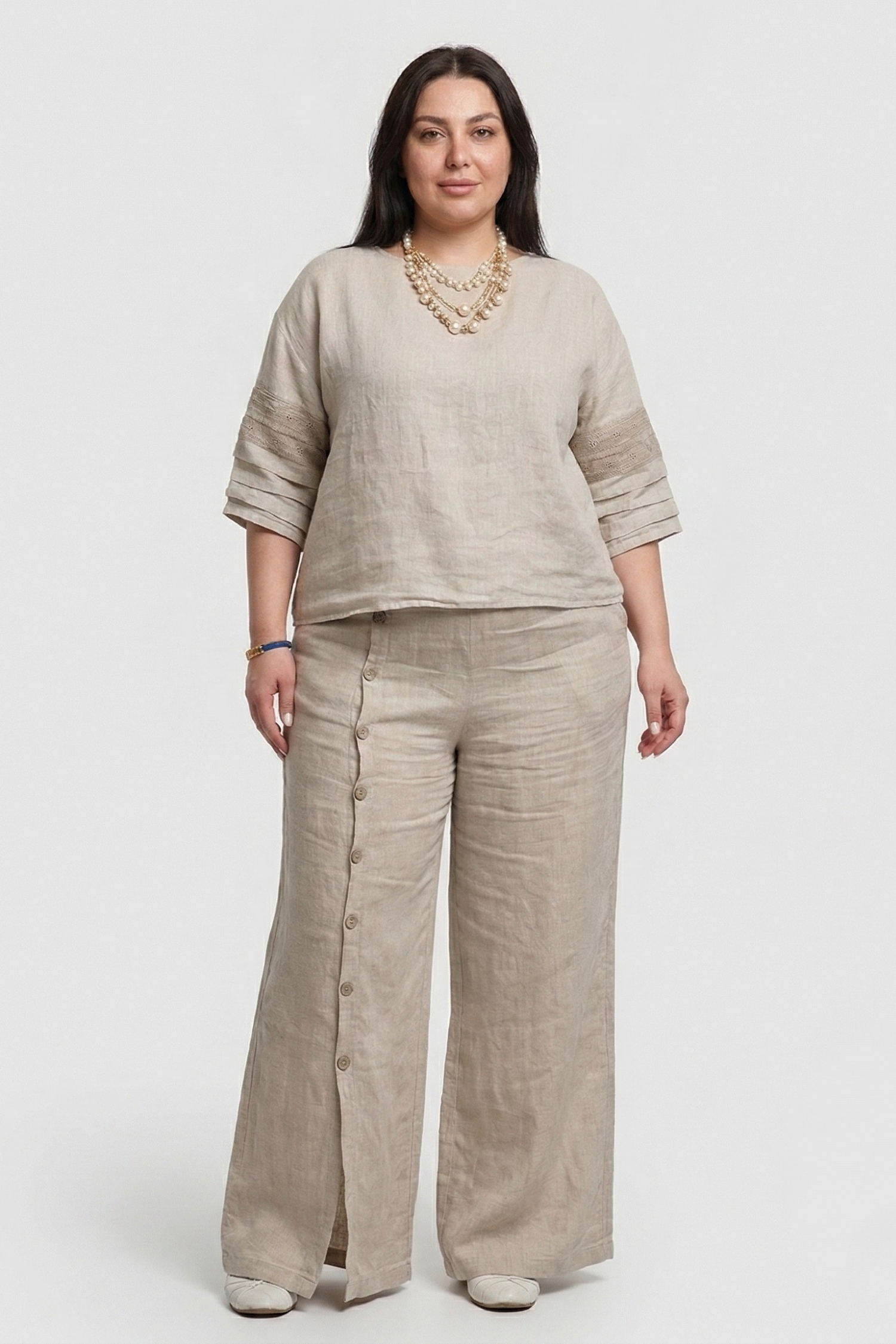 Isaya | Tweedelig Pak met comfort-fit