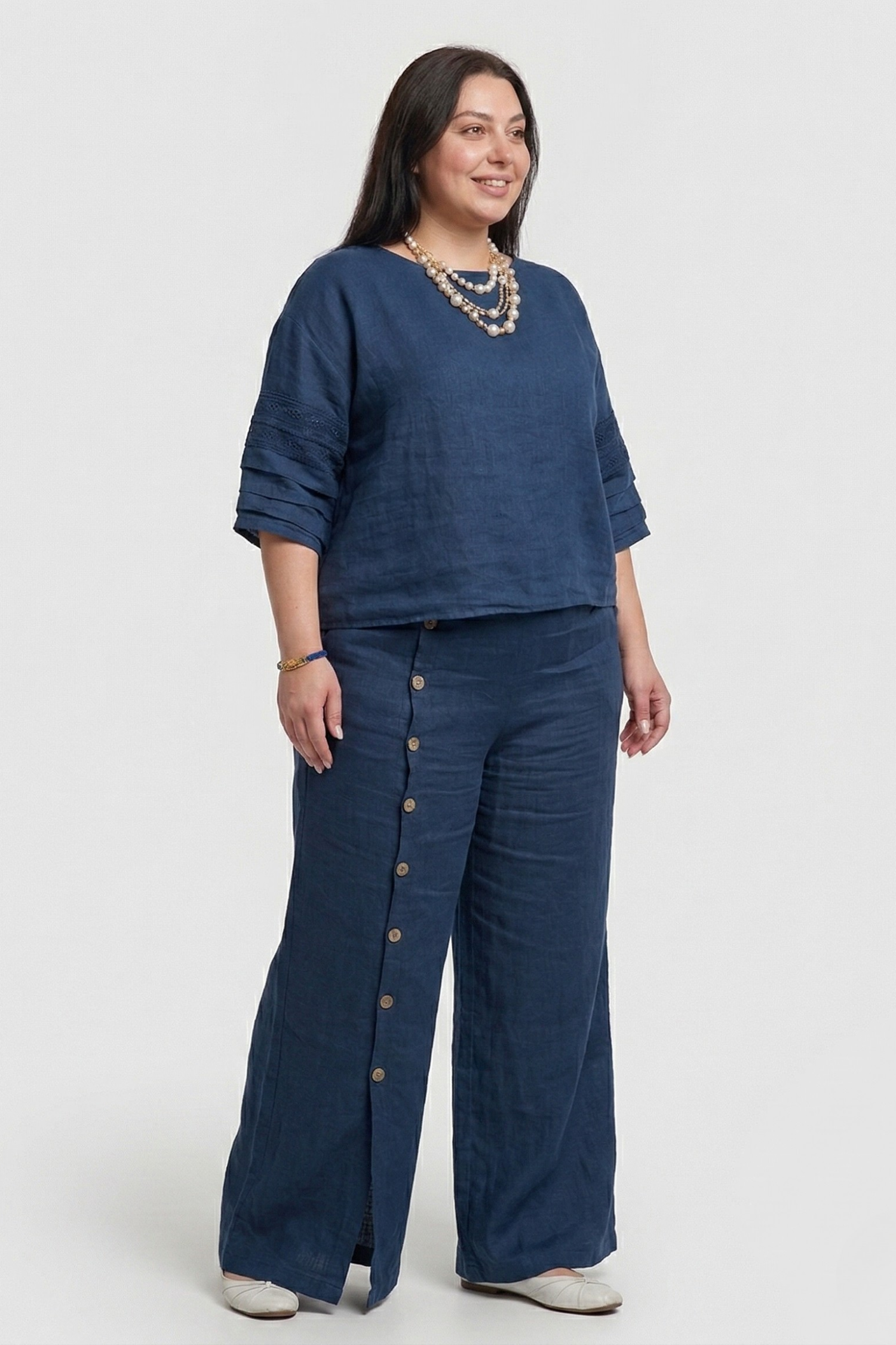 Isaya | Tweedelig Pak met comfort-fit