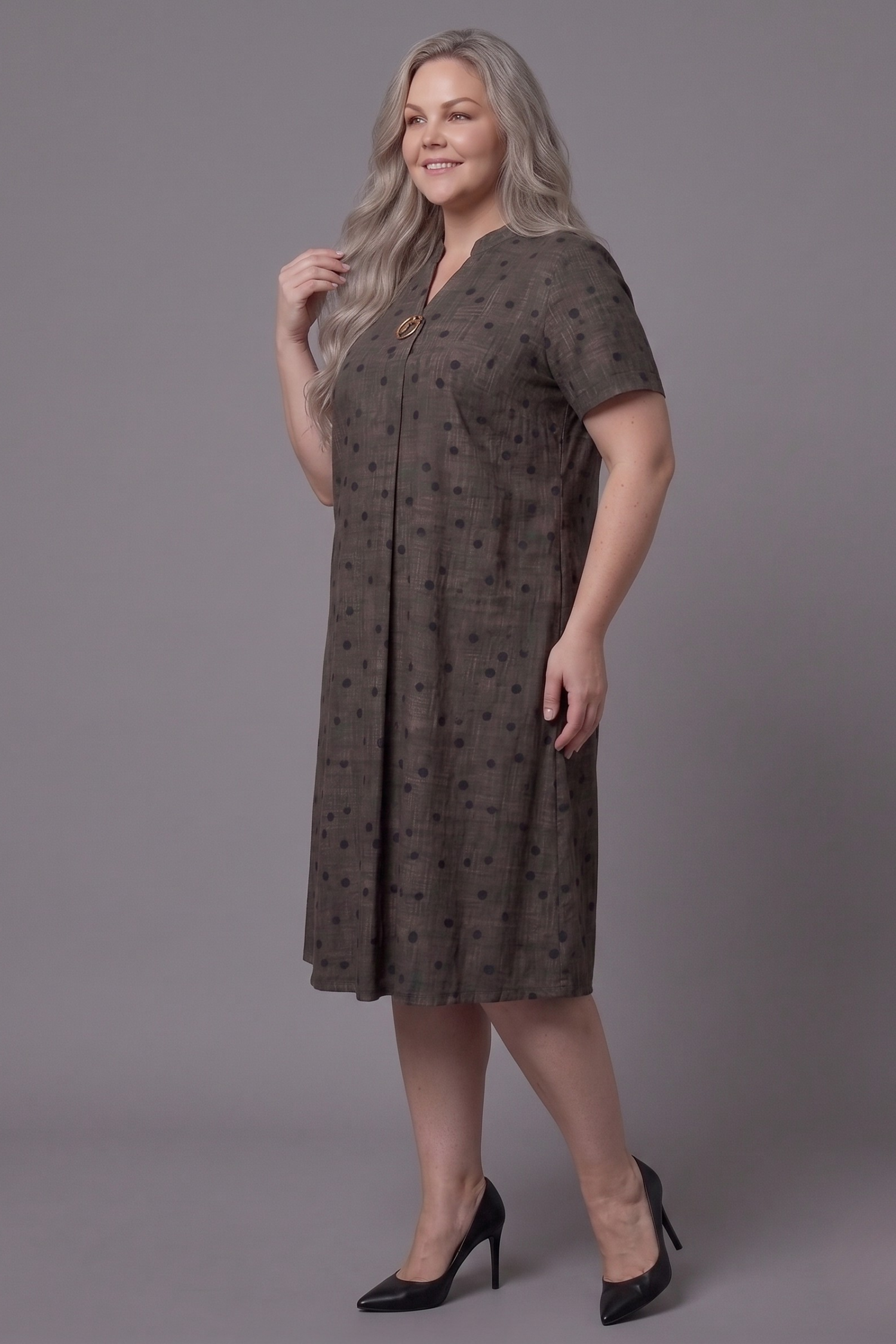Ina | Polkadot jurk