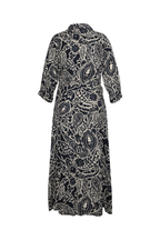 Blousejurk van viscose met paisleyprint