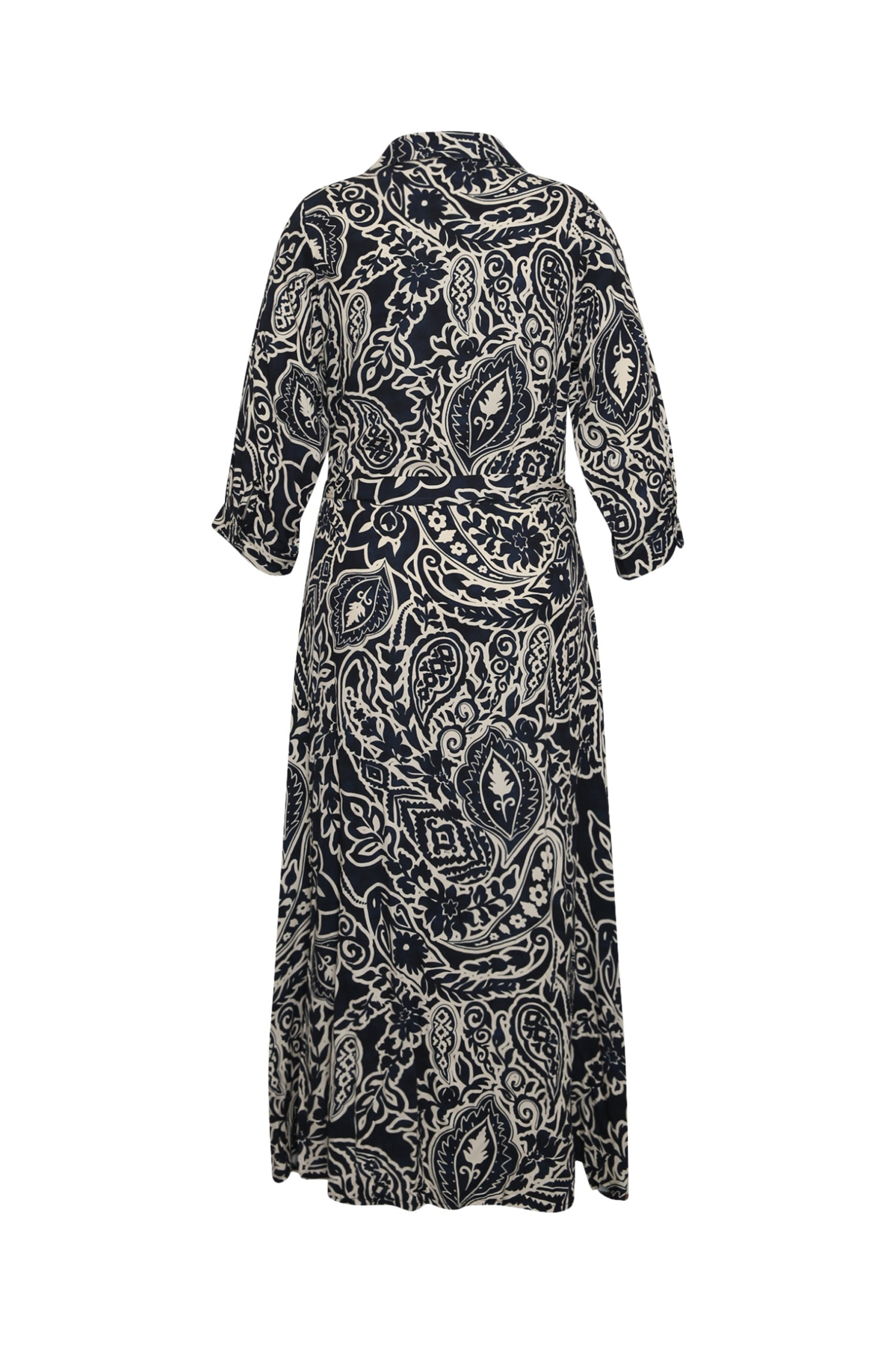 Blousejurk van viscose met paisleyprint