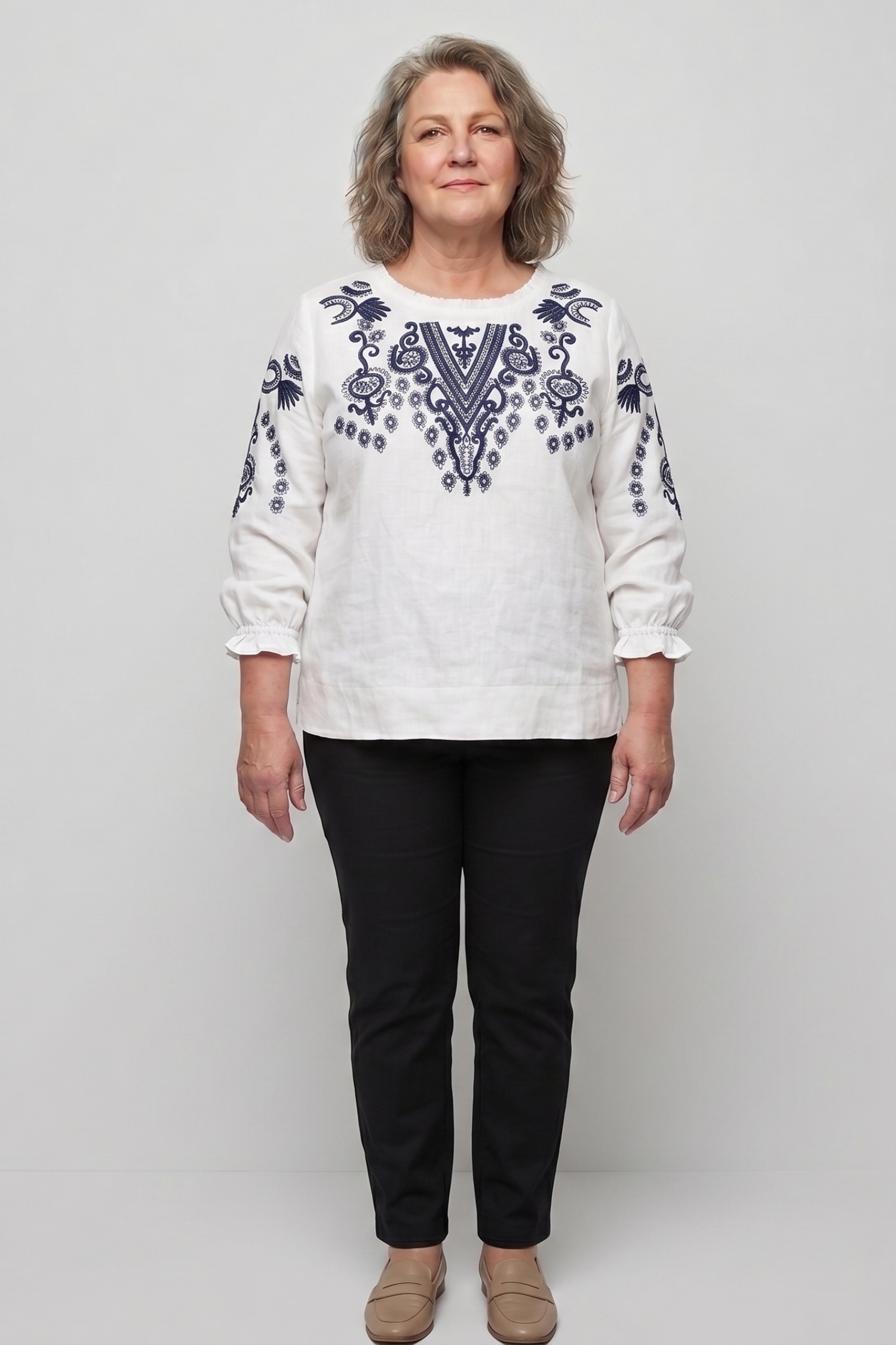 Sem | Blouse met patroon