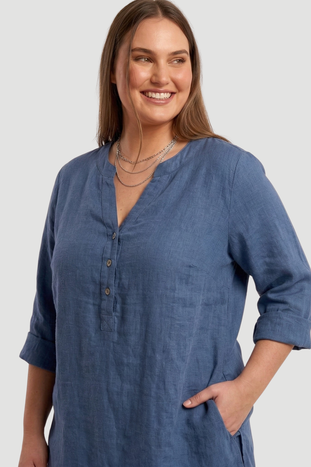 Ino | Gemêleerde blouse