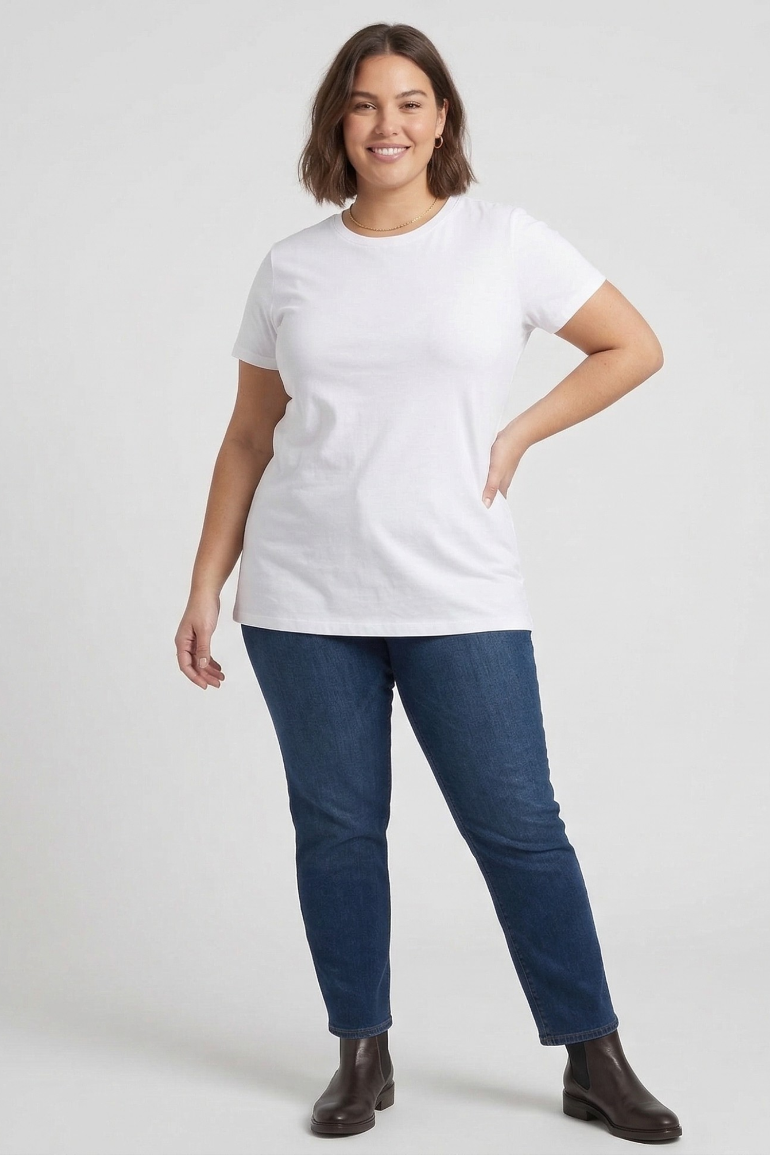 Impeach | Luxe katoen shirt - ronde hals