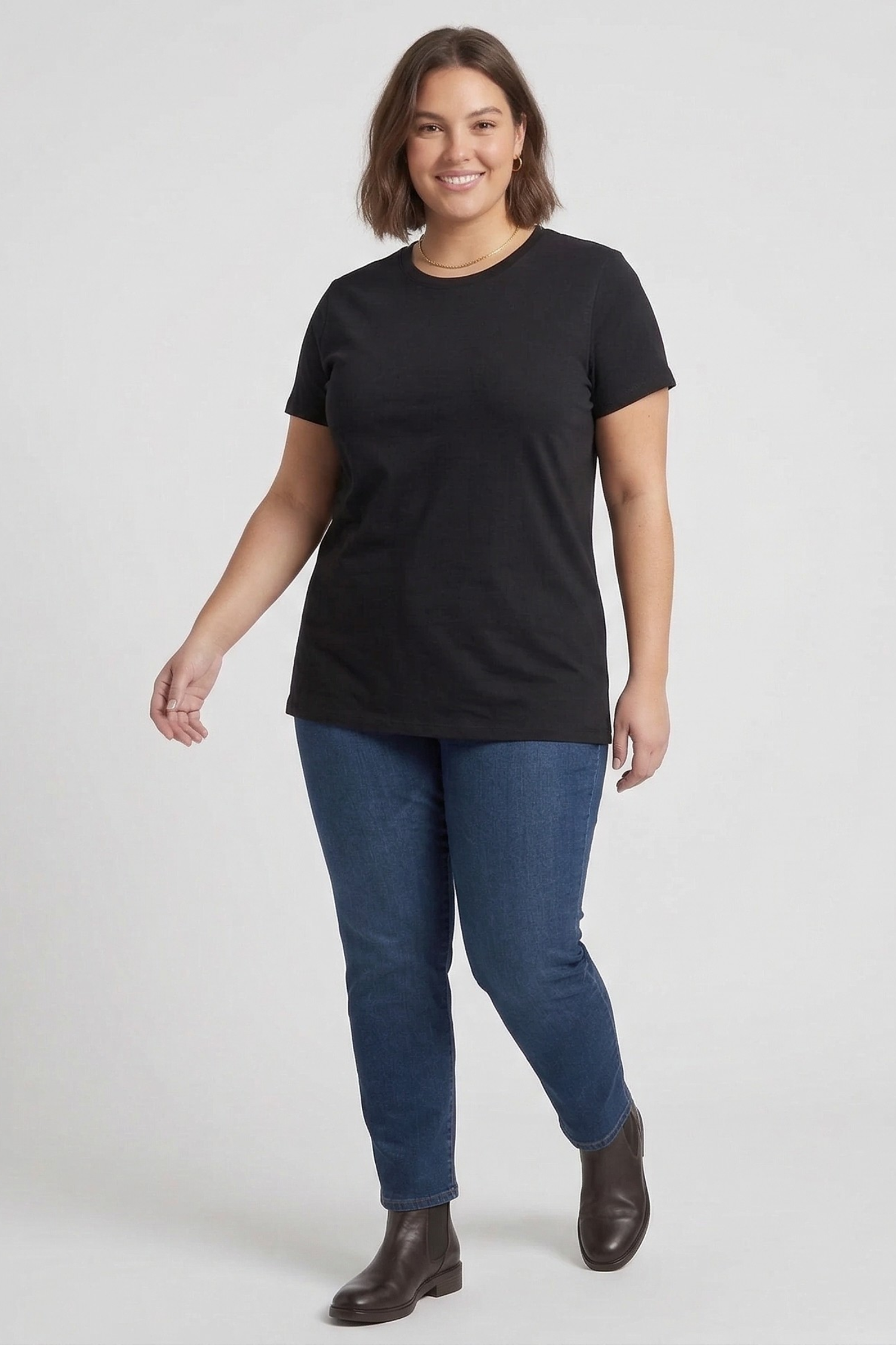 Impeach | Luxe katoen shirt - ronde hals