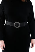 Elastische riem van raffia