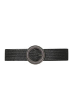 Elastische riem van raffia