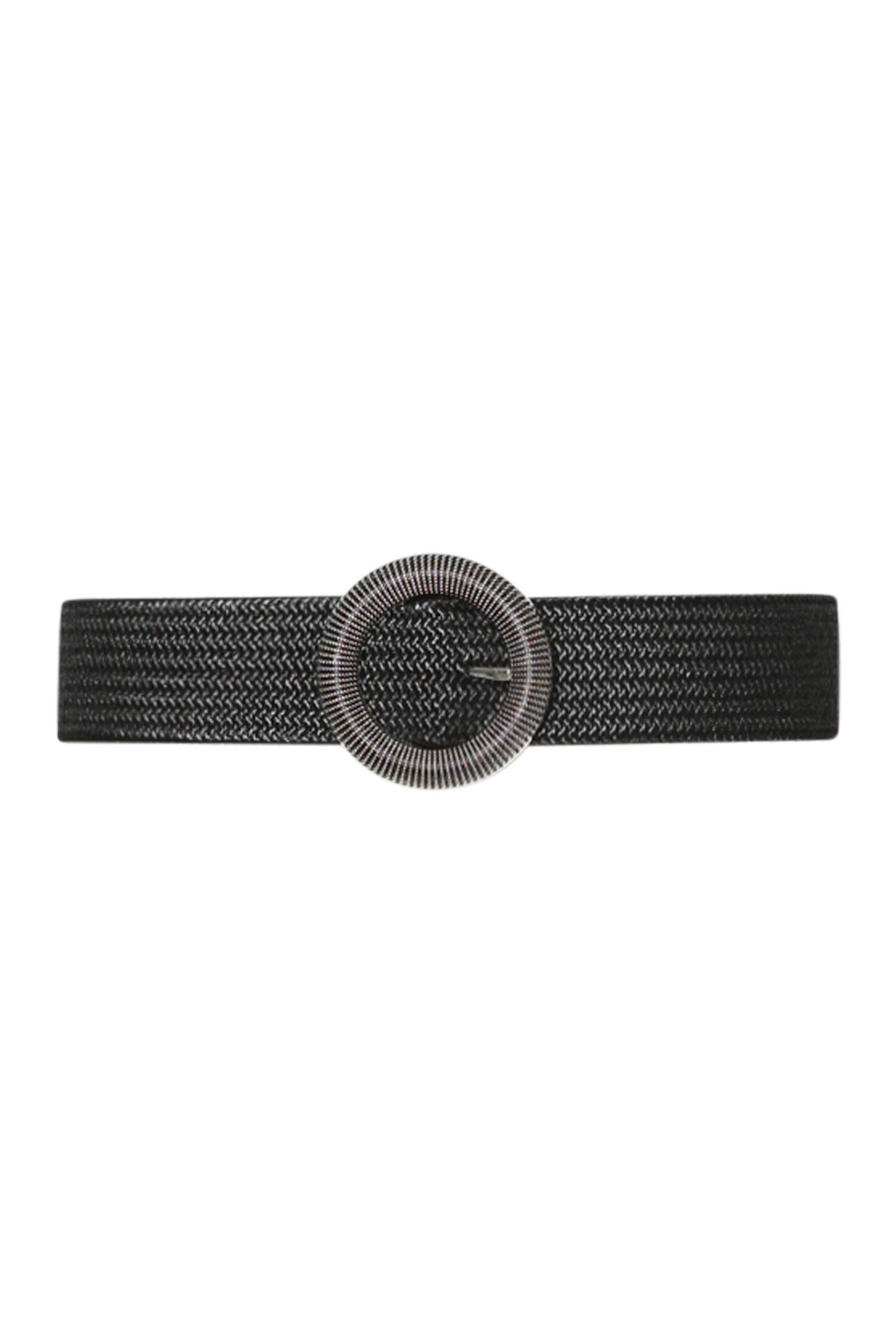 Elastische riem van raffia
